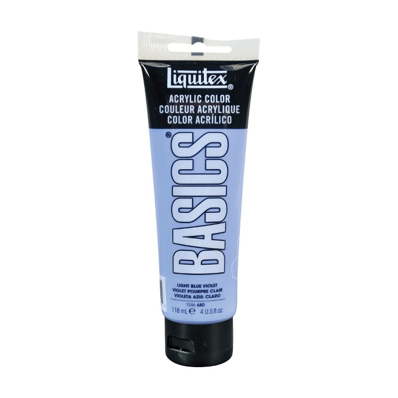 Acrylic Paint - Liquitex Basics 118ml (Light Blue Violet)