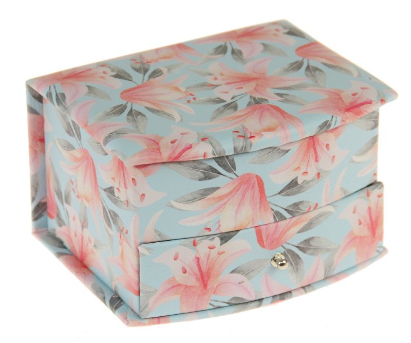 Jewellery Box - Curved Front Lily Small (14.5cm)