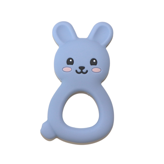 Bunny Teether - Soft Blue - Jellystone