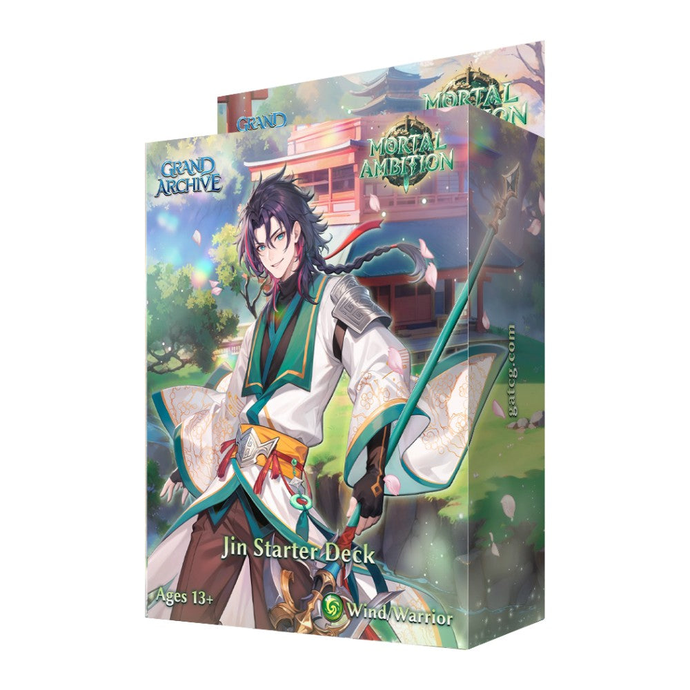 Grand Archive TCG: Mortal Ambition - Starter Deck Display - Jin