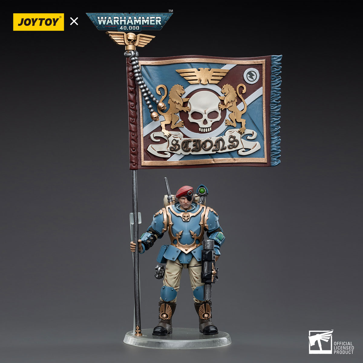 Warhammer Collectibles: 1/18 Scale Astra Militarum 55th Kappic Eagles Banner