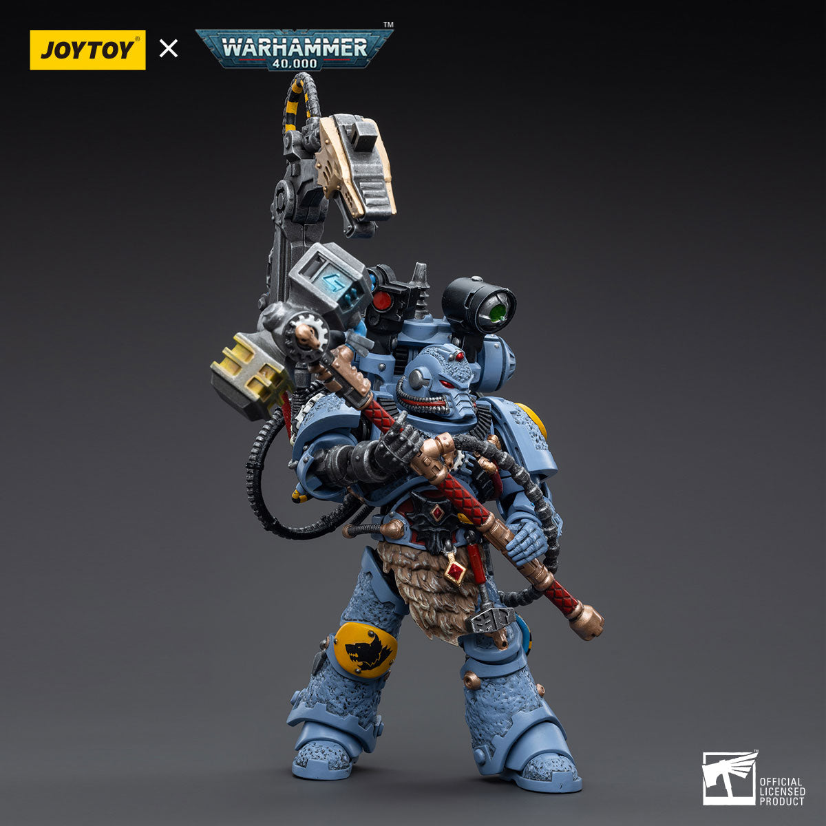 Warhammer Collectibles: 1/18 Scale Space Wolves Iron Priest Jorin Fellhammer