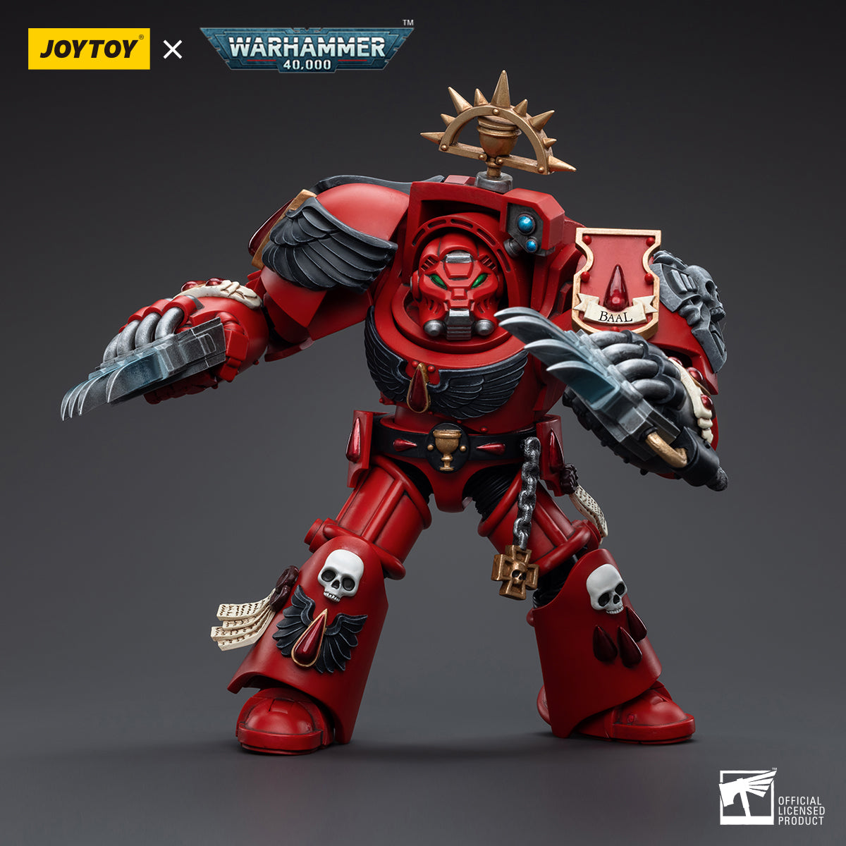 Warhammer 40K 1/18 Blood Angels Assault Terminators Brother Tyborel