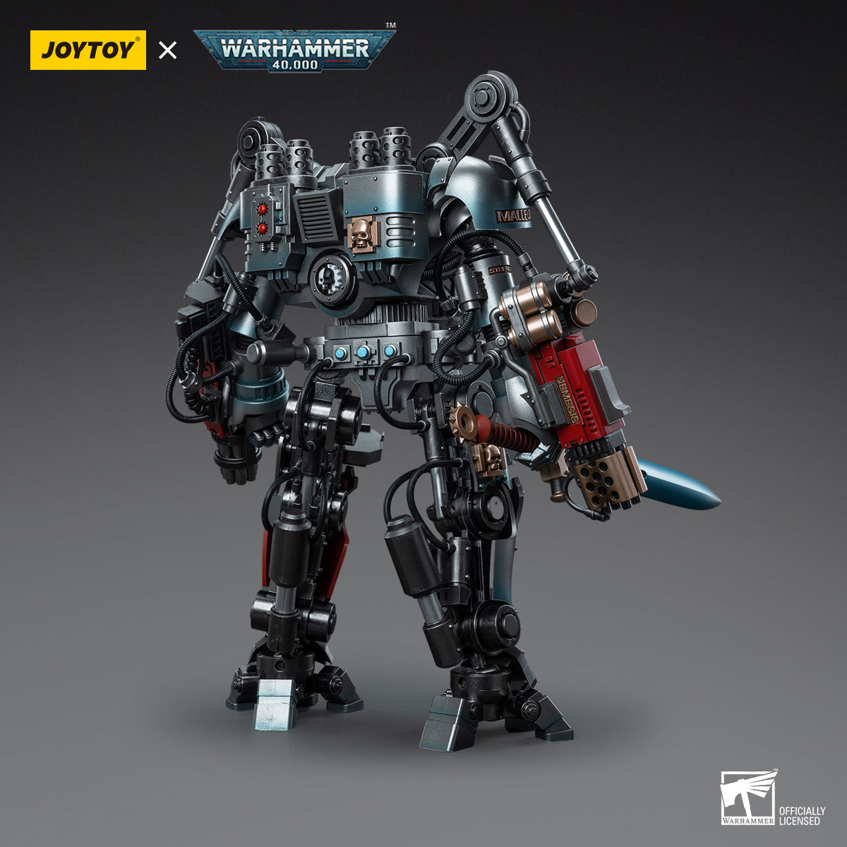 Warhammer Collectibles: 1/18 Scale Grey Knights Nemesis Dreadknight