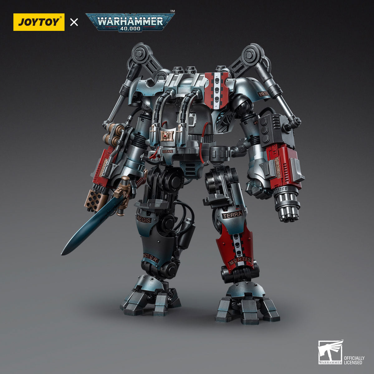 Warhammer Collectibles: 1/18 Scale Grey Knights Nemesis Dreadknight