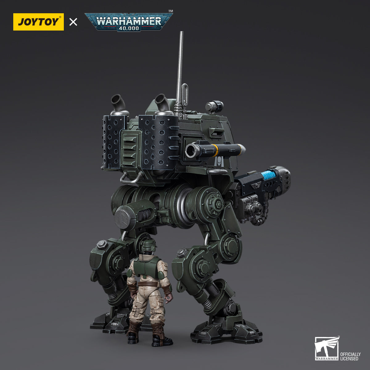 Warhammer Collectibles: 1/18 Astra Militarum Cadian Armoured Sentinel