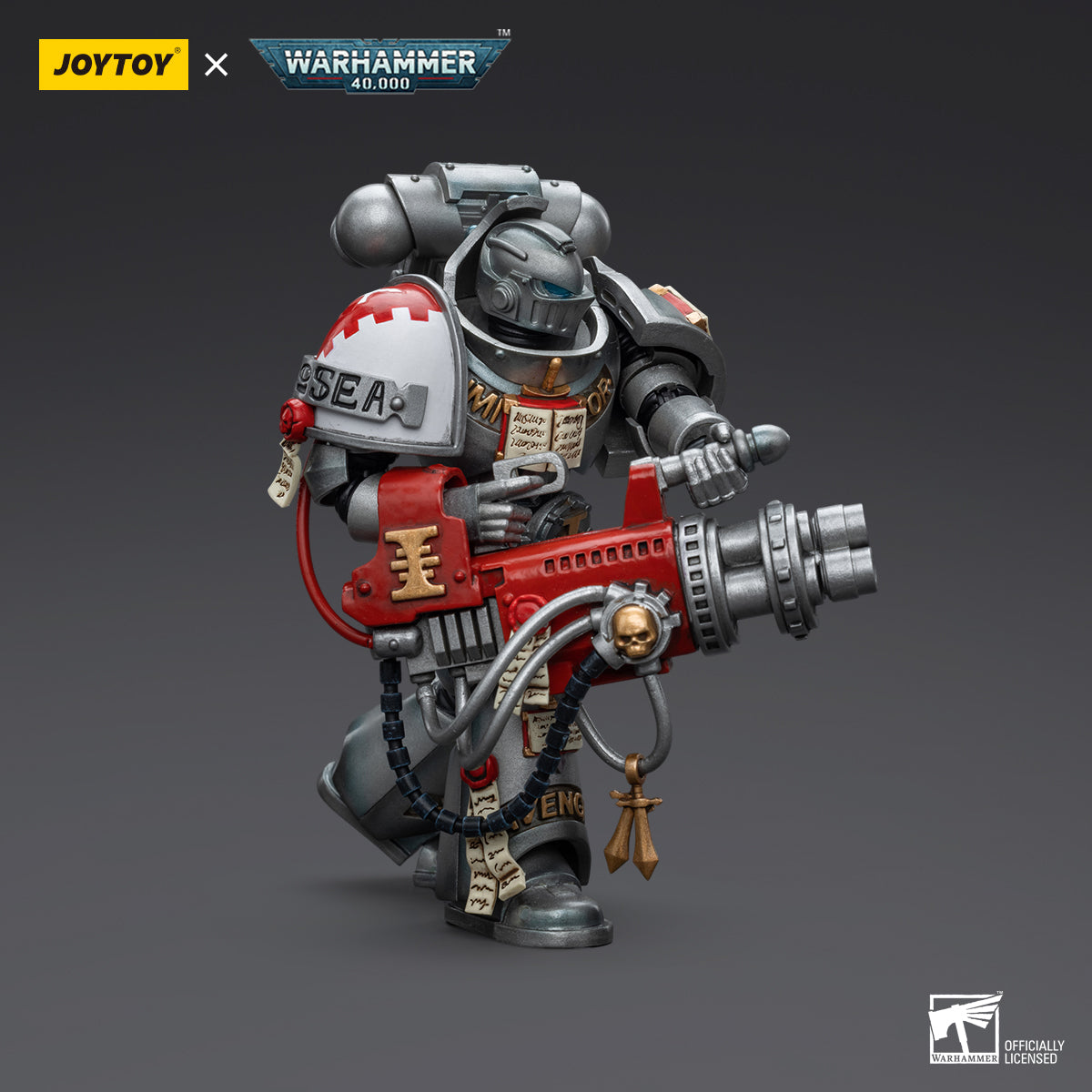 Warhammer Collectibles: 1/18 Scale Grey Knights Strike Squad Grey Knight with