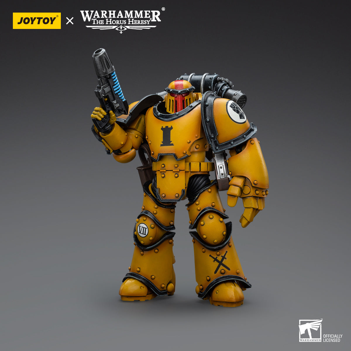 Warhammer 40K 1/18 Imperial Fists - Tactical Squad Sergeant with Power Fist
