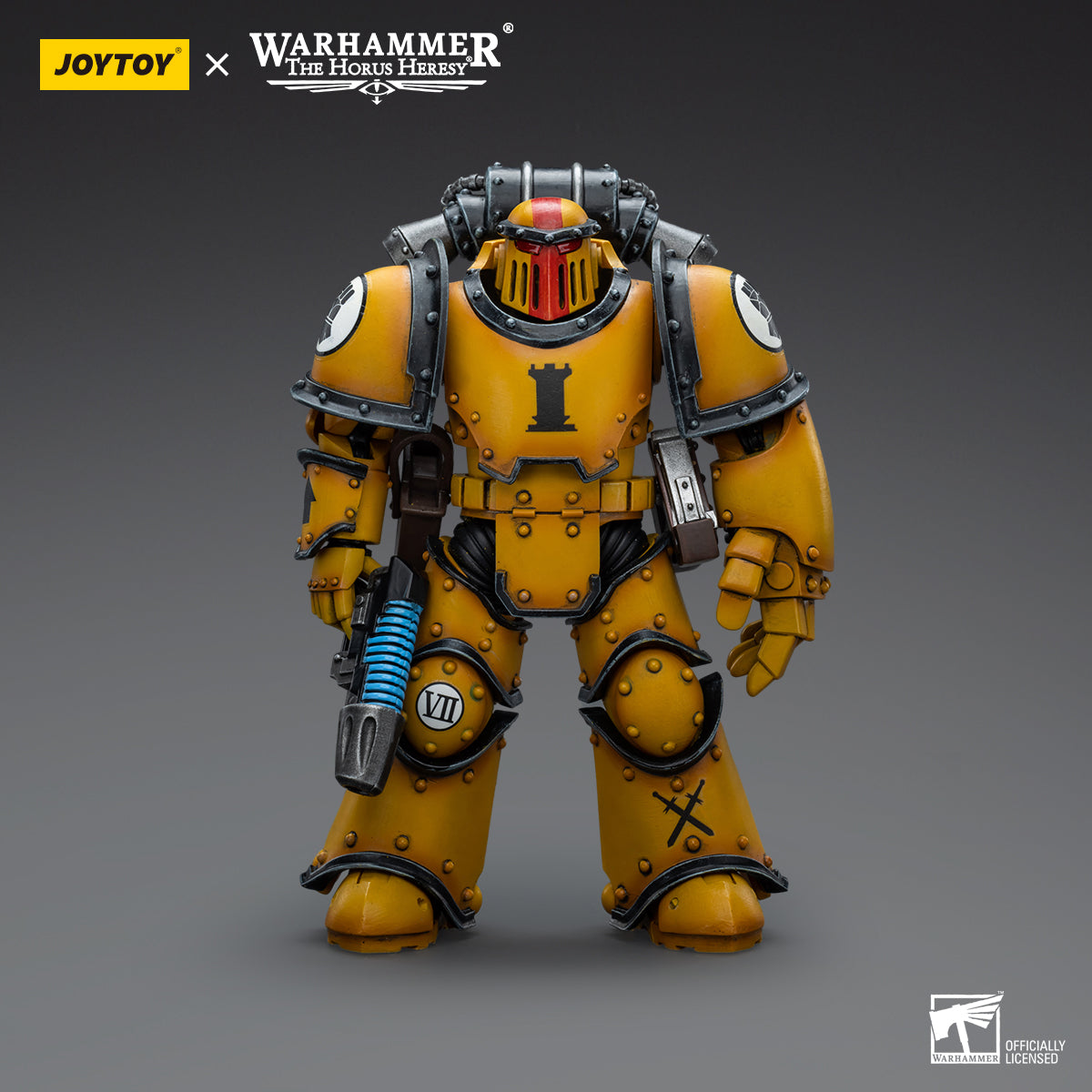 Warhammer 40K 1/18 Imperial Fists - Tactical Squad Sergeant with Power Fist