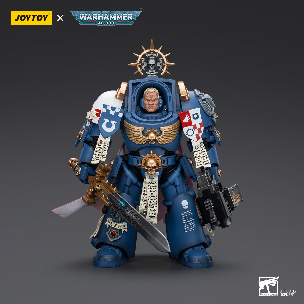 Warhammer Collectibles: 1/18 Scale Ultramarines Terminator Captain Severus