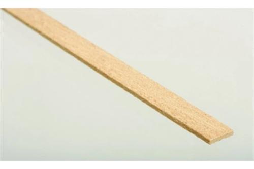 Mahogany Model Wood Strips 0.7 x 2 x 550mm 50 Pack - Billing Boats BW1002