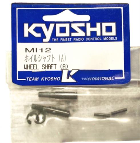 Mantis Front Wheel Shaft 2 - Kyosho MI12