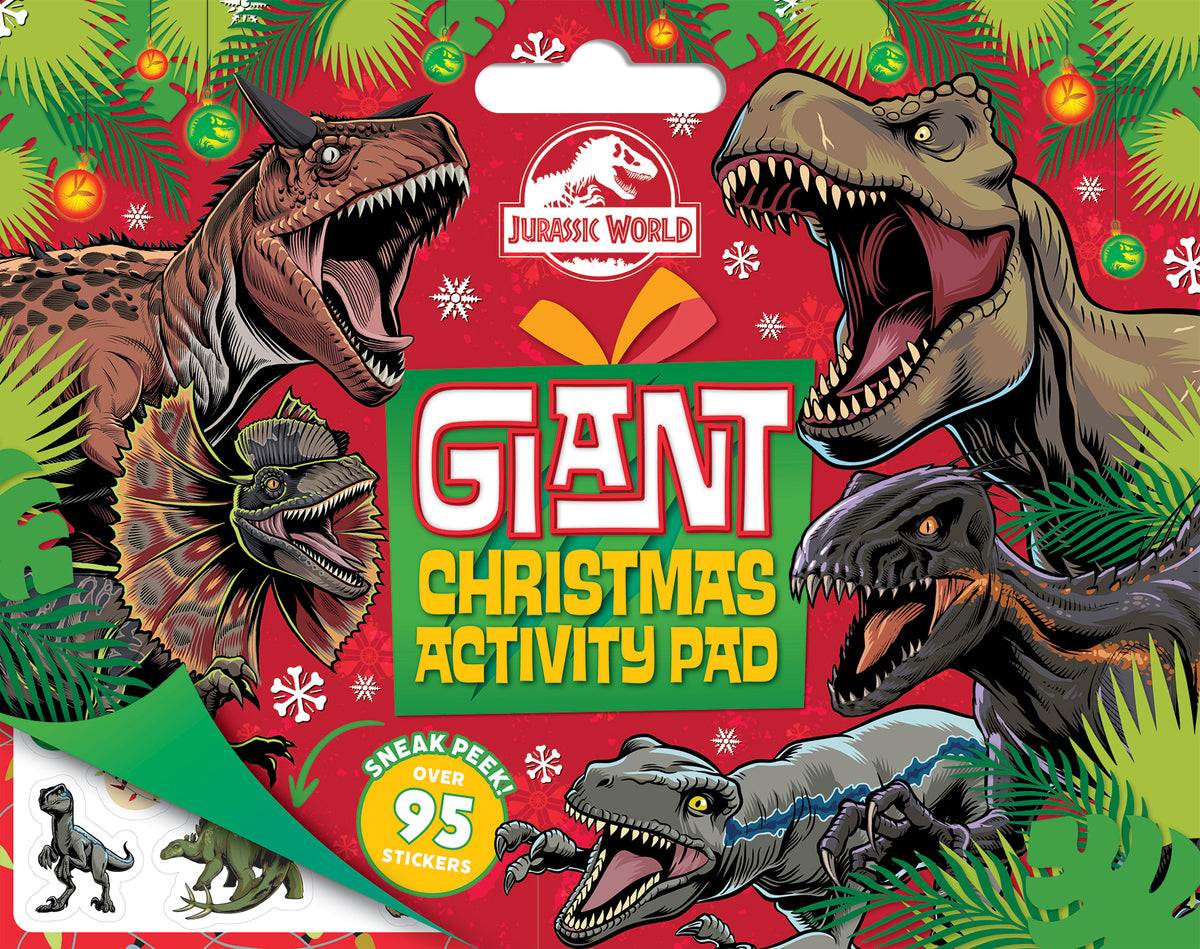 Jurassic World Christmas: Giant Activity Pad - Universal