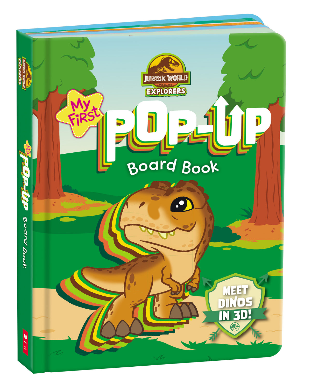 Jurassic World Explorers: My First Pop-Up Board Book ISBN 9781761722080