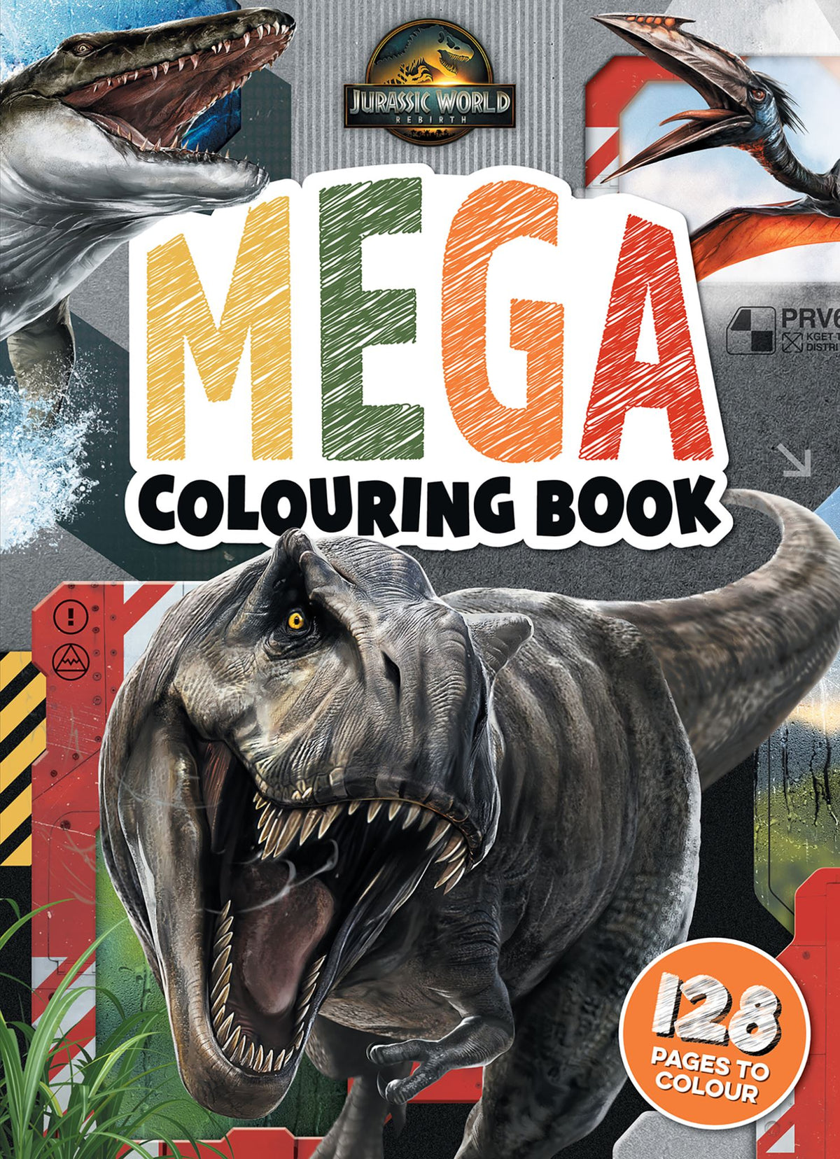 Jurassic World Rebirth: Mega Colouring Book - Universal