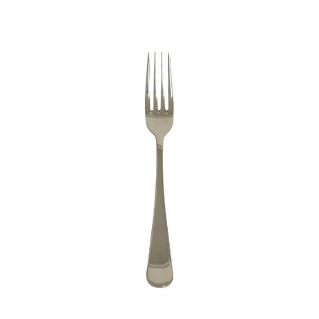 Set of 6 elegant Rockingham Rotherham dessert forks, crafted from stainless steel for cakes and pastries.