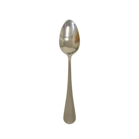 Set of 6 Rockingham Wentworth stainless steel table spoons, elegantly designed for versatile dining and easy cleaning.