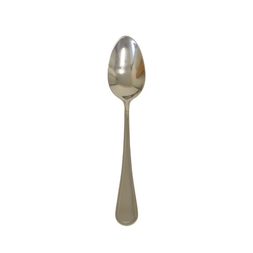 Set of 6 Rockingham Wentworth stainless steel table spoons, elegantly designed for versatile dining and easy cleaning.
