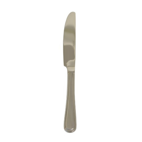Set of 6 Rockingham Wentworth table knives, elegant stainless steel, ergonomic design for comfortable dining.