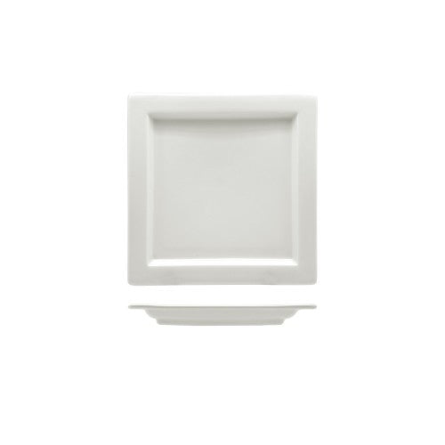 Leela Baralee Neo Square Platter With Small Rim 16x16cm