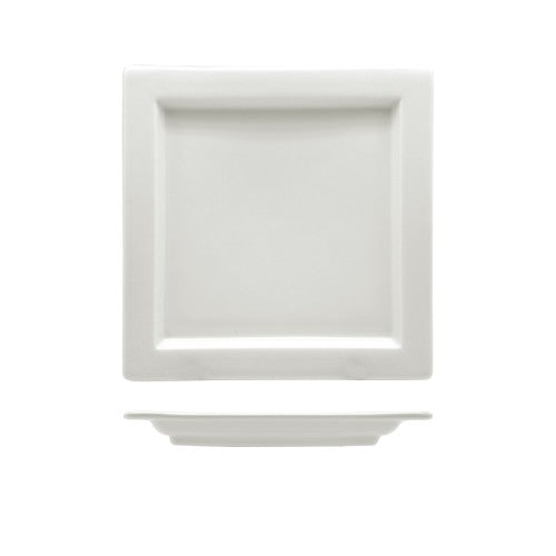 Leela Baralee Neo Square Platter With Small Rim 21x21cm