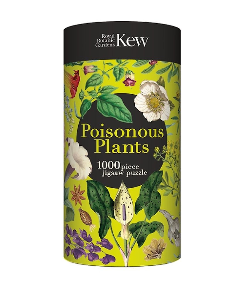 Kew Jigsaw Puzzle: Poisonous Plants 1000-Piece Botanical Jigsaw Puzzle for