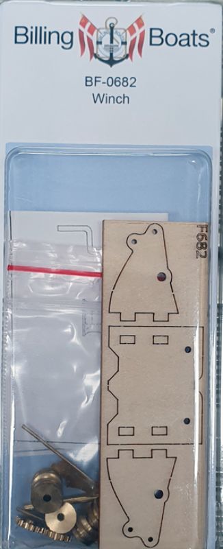 50mm wooden ship winch fitting for model ships, enhancing authenticity and functionality with durable design.