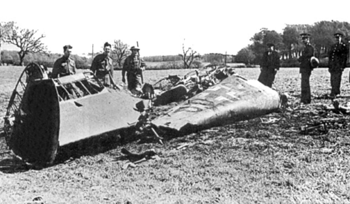 Diecast Aircraft - 1/72 Me BF110D Hess