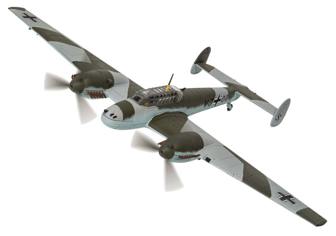 Diecast Aircraft - 1/72 Me BF110D Hess
