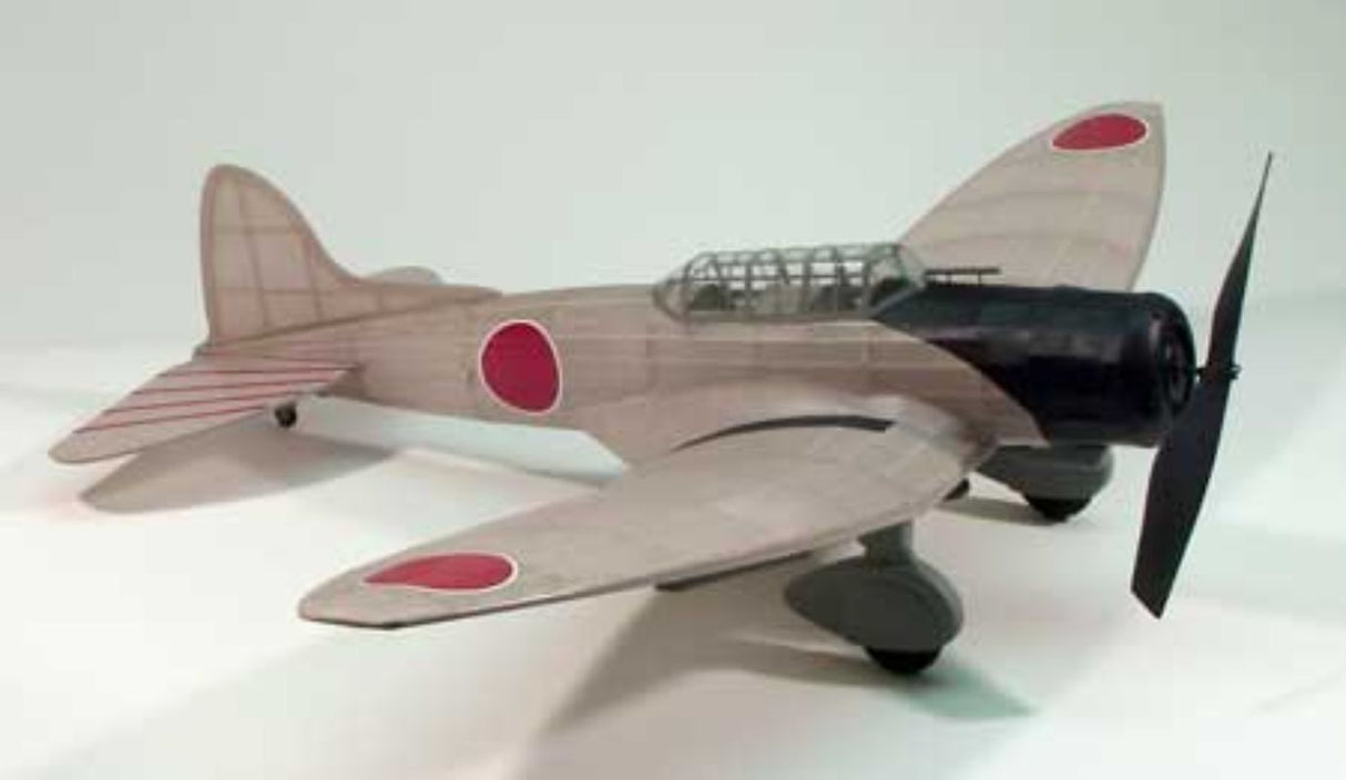 30-inch balsa wood glider, Type 99 Val, designed for stable flight and easy assembly, ideal for all ages.