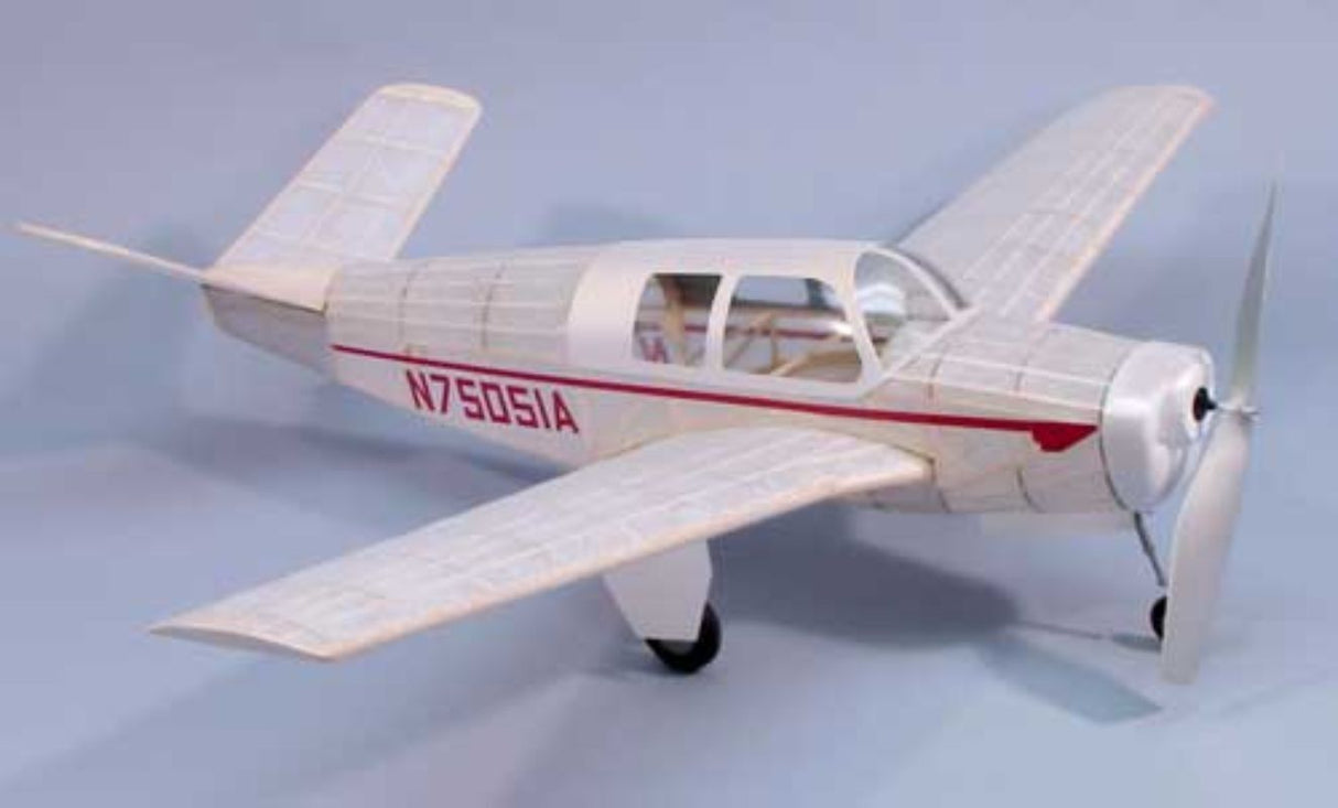 30-inch Balsa Glider Bonanza Model 35 in classic design, ideal for fun outdoor flying and learning aerodynamics.