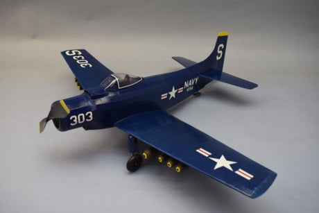 30-inch AD-2 Skyraider Balsa Glider kit featuring laser-cut parts, colorful decals, and easy assembly for all skill levels.