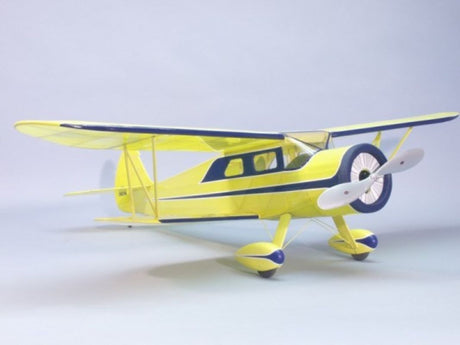 Balsa Glider model featuring a 35-inch wingspan, precision laser cut balsa parts, perfect for R/C flight enthusiasts.