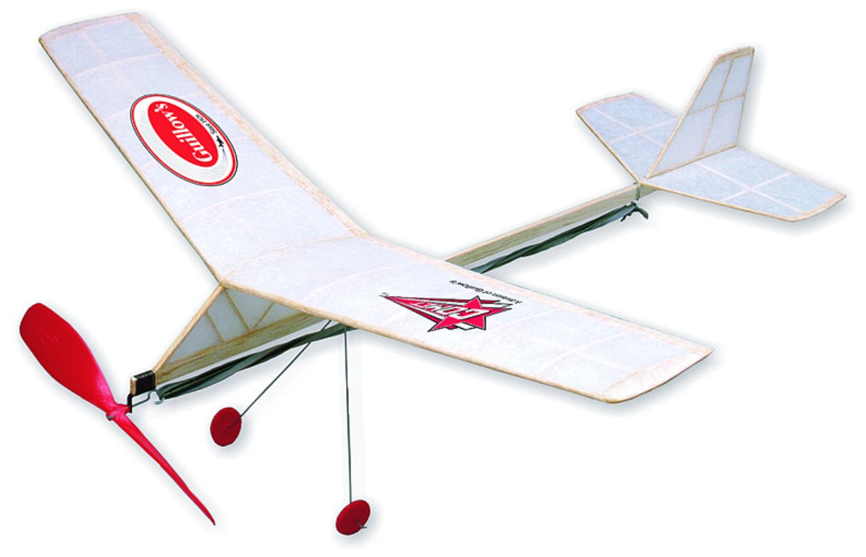 Balsa Kit and Glider - Guillows Cloud Buster, ideal for DIY building and learning about flight aerodynamics.