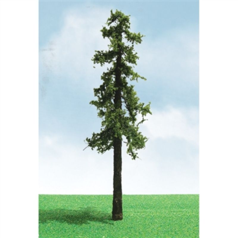 Realistic 225mm Redwood model tree for railway layouts and dioramas, crafted for durability and vibrant detail.