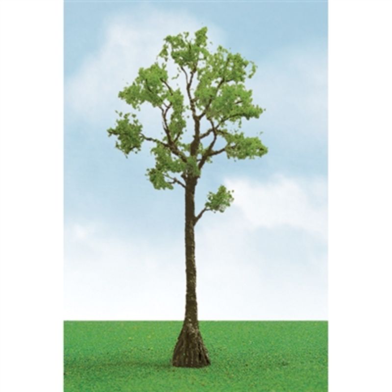 200mm cypress tree model with detailed foliage, perfect for dioramas and model landscapes.
