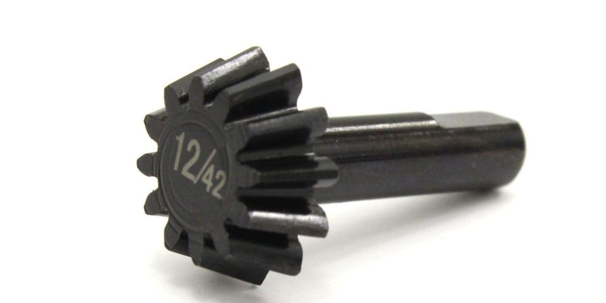Kyosho MP10 12T Bevel Gear for IFW618, enhances drivetrain performance and traction for RC car enthusiasts.