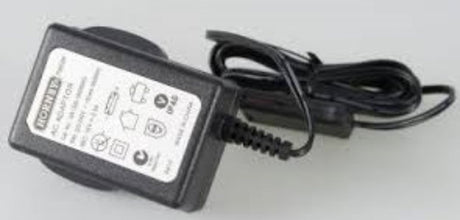 Scalextric Analog Power Supply for slot cars, providing stable 19v 0.5a with easy spade plug installation.