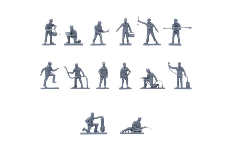 Airfix Kit Model - WII Luftwaffe Personnel 1:76