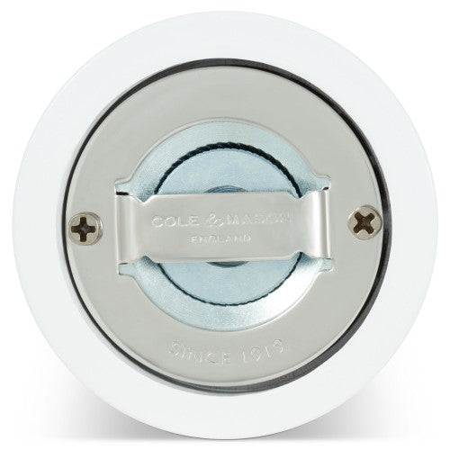 Cole & Mason Hoxton White Gloss Pepper Mill 104mm