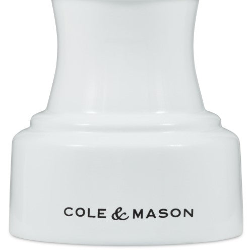 Cole & Mason Hoxton White Gloss Pepper Mill 104mm