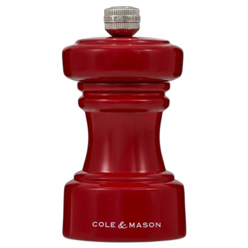 Cole & Mason Hoxton Red Gloss Salt Mill 104mm