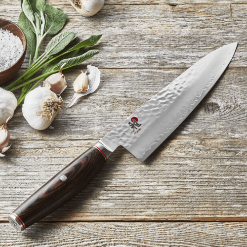 Miyabi 6000MCT Rose Pakkawood 2pc Set Gyutoh 20cm & Shotoh 13cm Knife