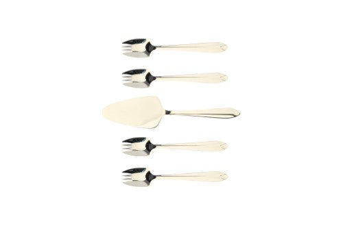 Splayd  74137 - SS Mirror Cake Server & Splayd Set/5