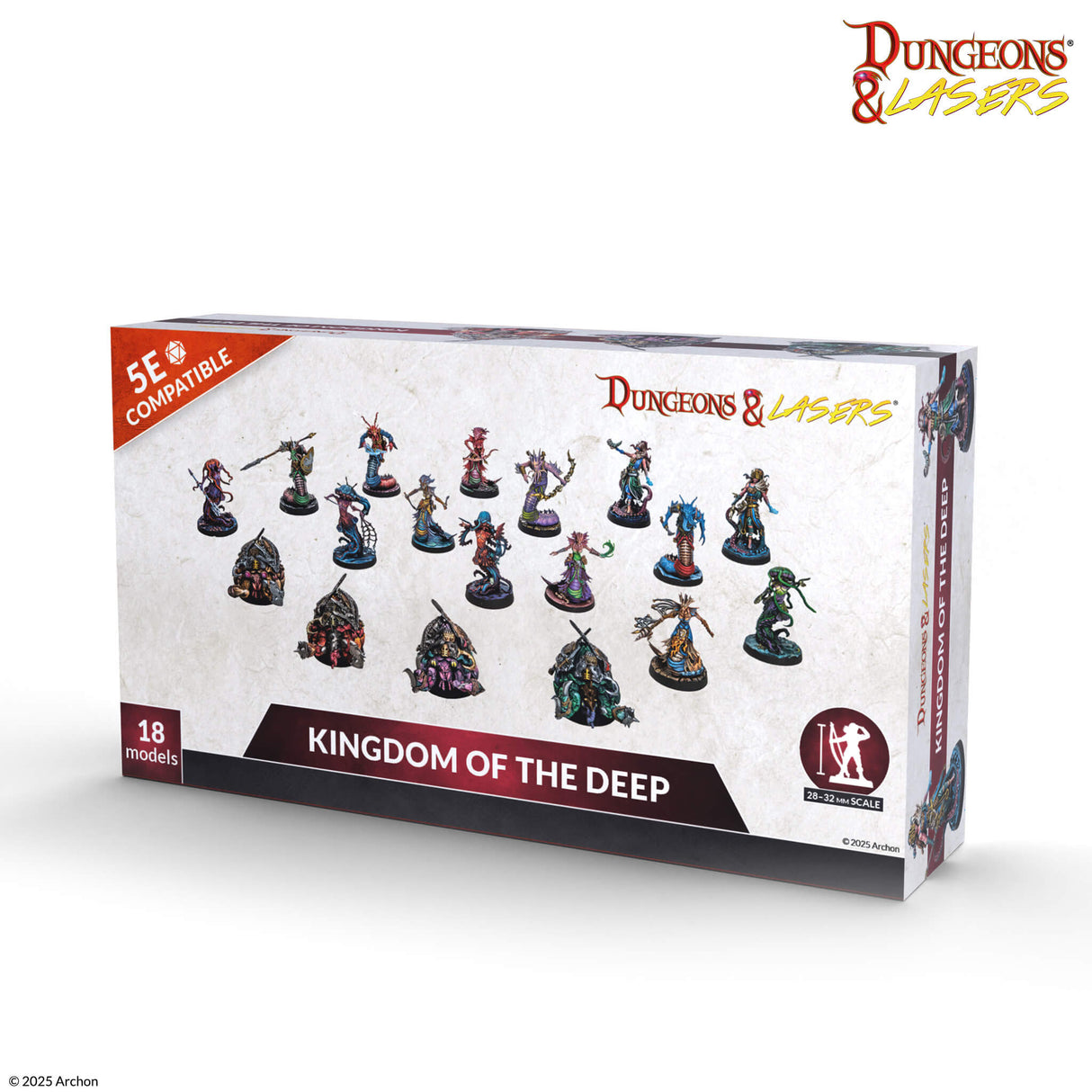 Dungeons & Lasers: Miniatures - Kingdom Of The Deep