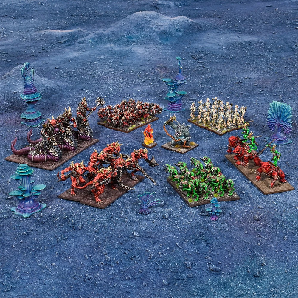 Kings of War - 2 Player Starter Set - Battle For The Coral Gate