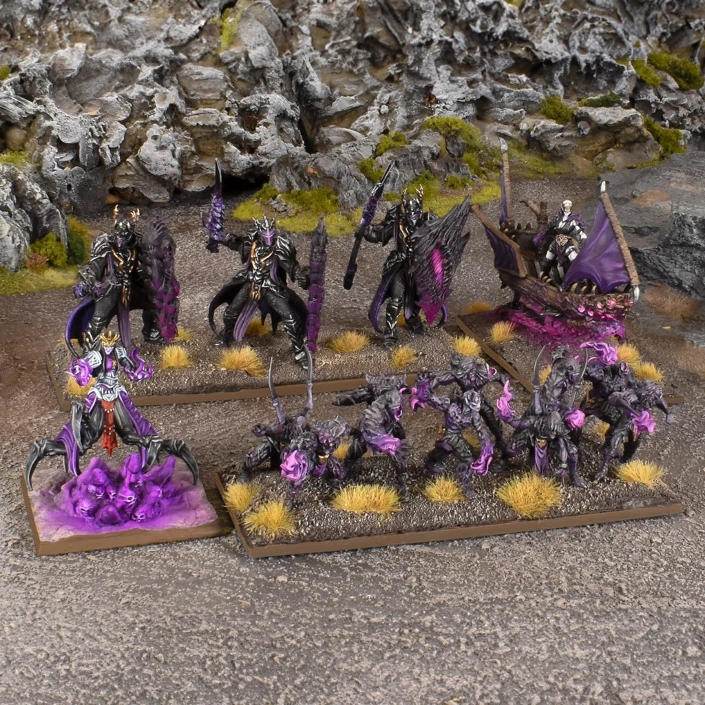 Kings of War Champions - Twilight Kin - La'theal Voidheart Company Box