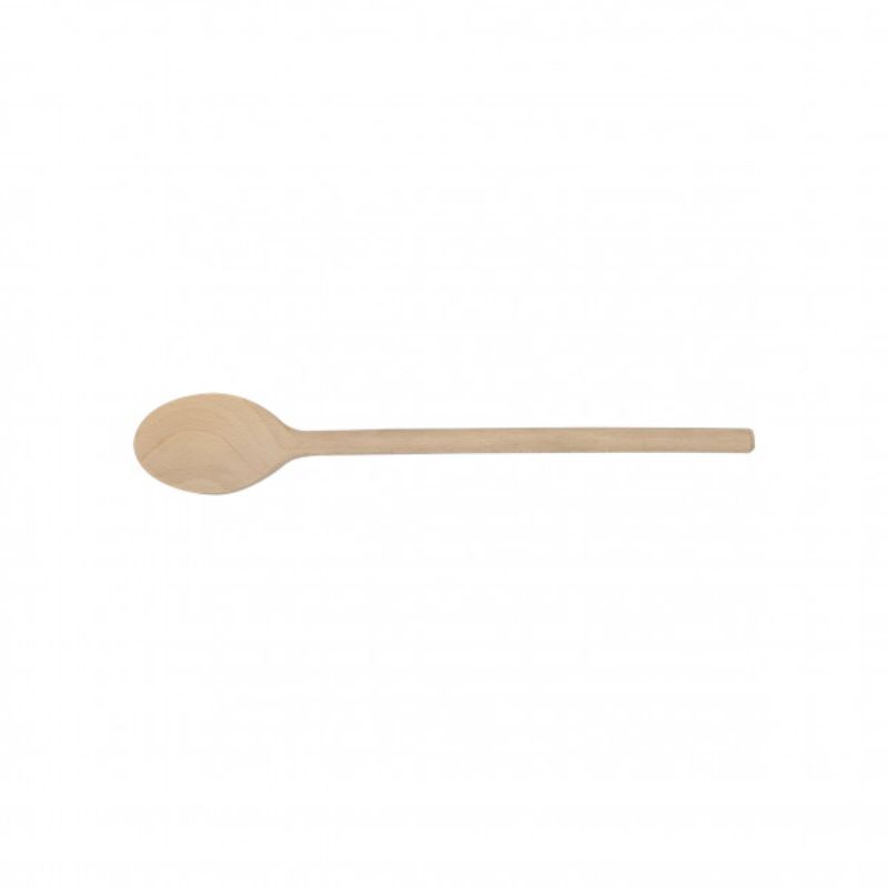 Premium 450mm stainless steel spoon with ergonomic handle for stirring and serving in home and commercial kitchens.