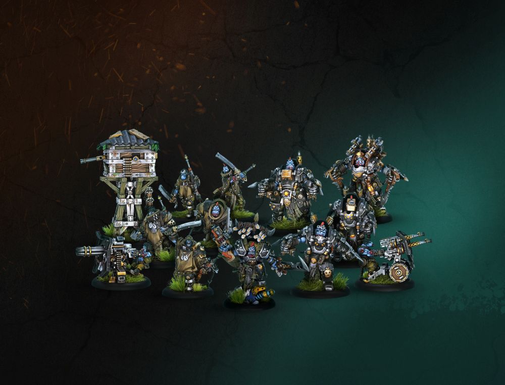 Warmachine: Southern Kriels Kithguard Auxiliary Expansion