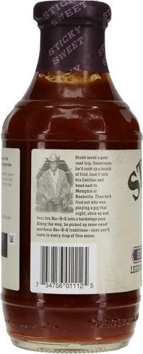 Stubbs Sticky Sweet Bbq Sauce 510g